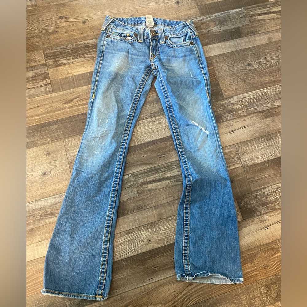 True religion jeans just too big for me unfortunately